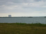 The Vehicle Assembly Building (VAB) six miles away.